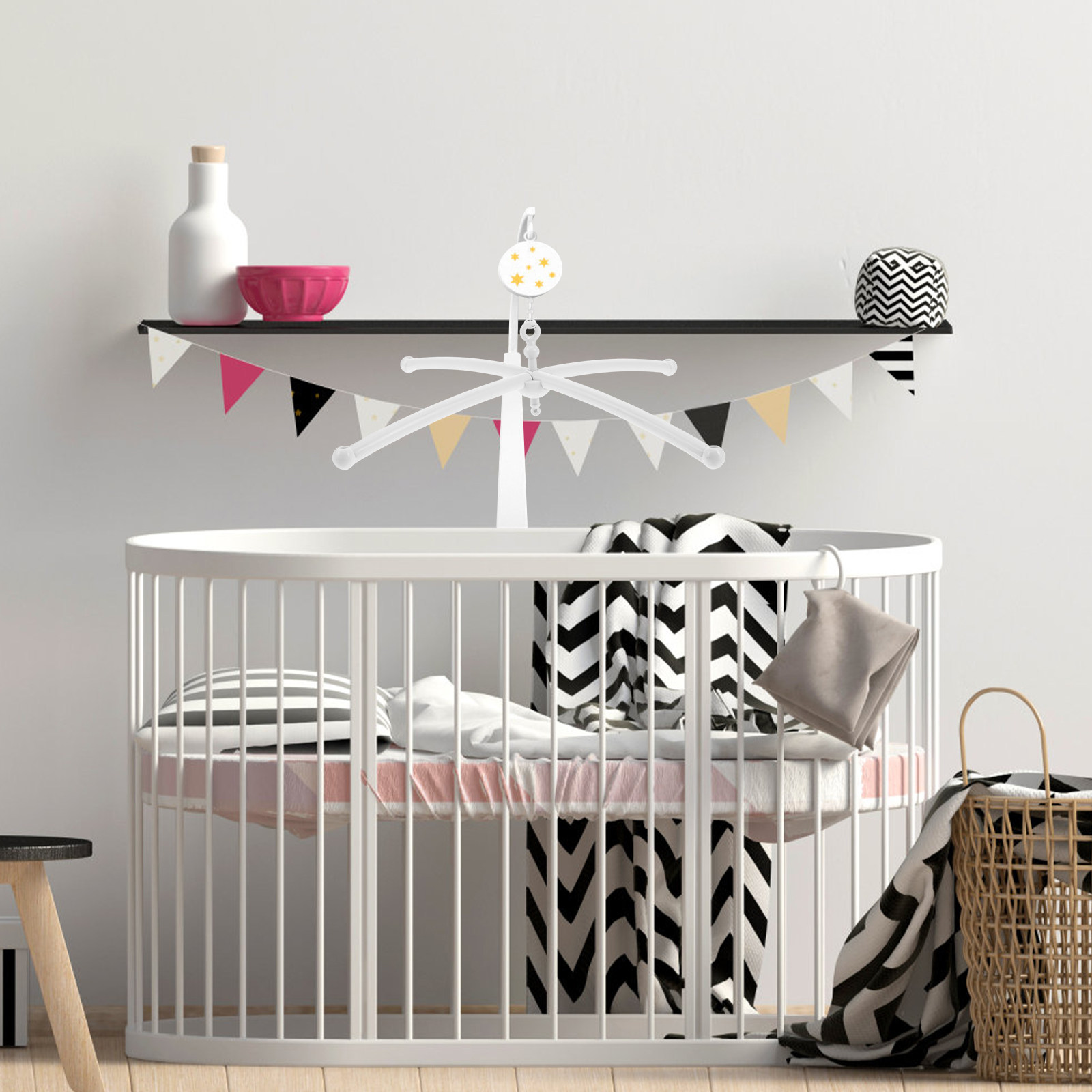 Baby Nursery Decor - Supporto a croce per mobile da