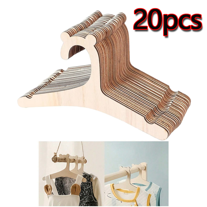 Baby Nursery Uniform - 5/10/20/50pcs Vestiti Del Bambino Appendiabiti Orso