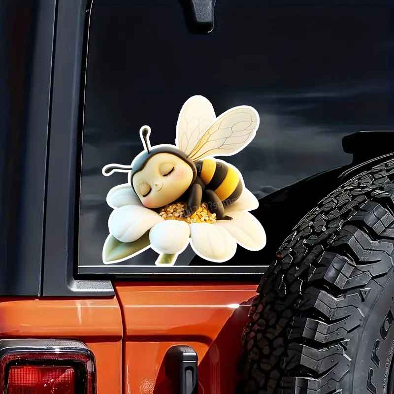 Baby Nursery Yellow Walls - Adesivi per Auto a Tema Ape