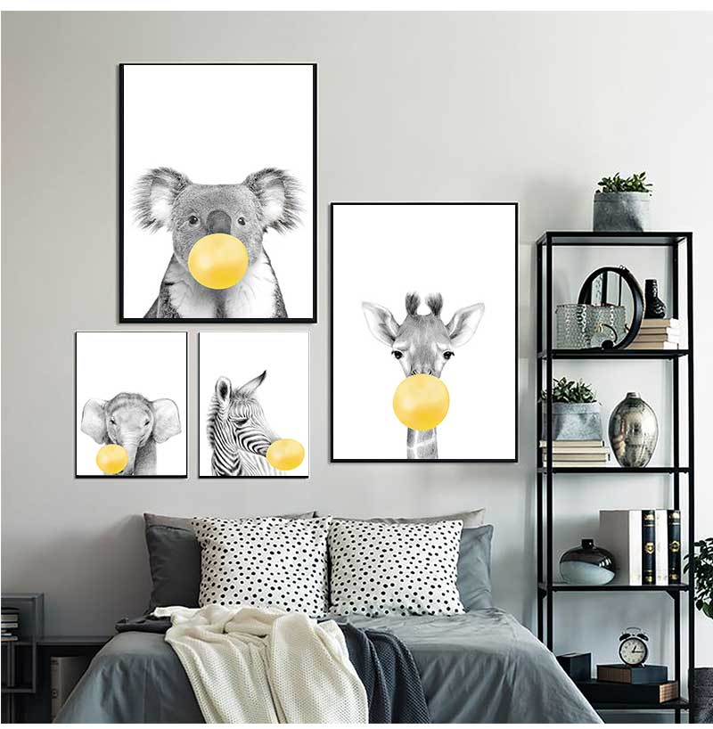 Baby Nursery Palloncini gialli - Baby Nursery Yellow Walls recensione e prezzo