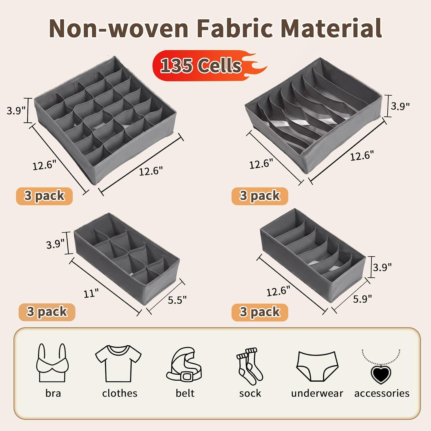 Garvee Home Set di 12 Organizz - Baby Nursery Uniform recensione e prezzo