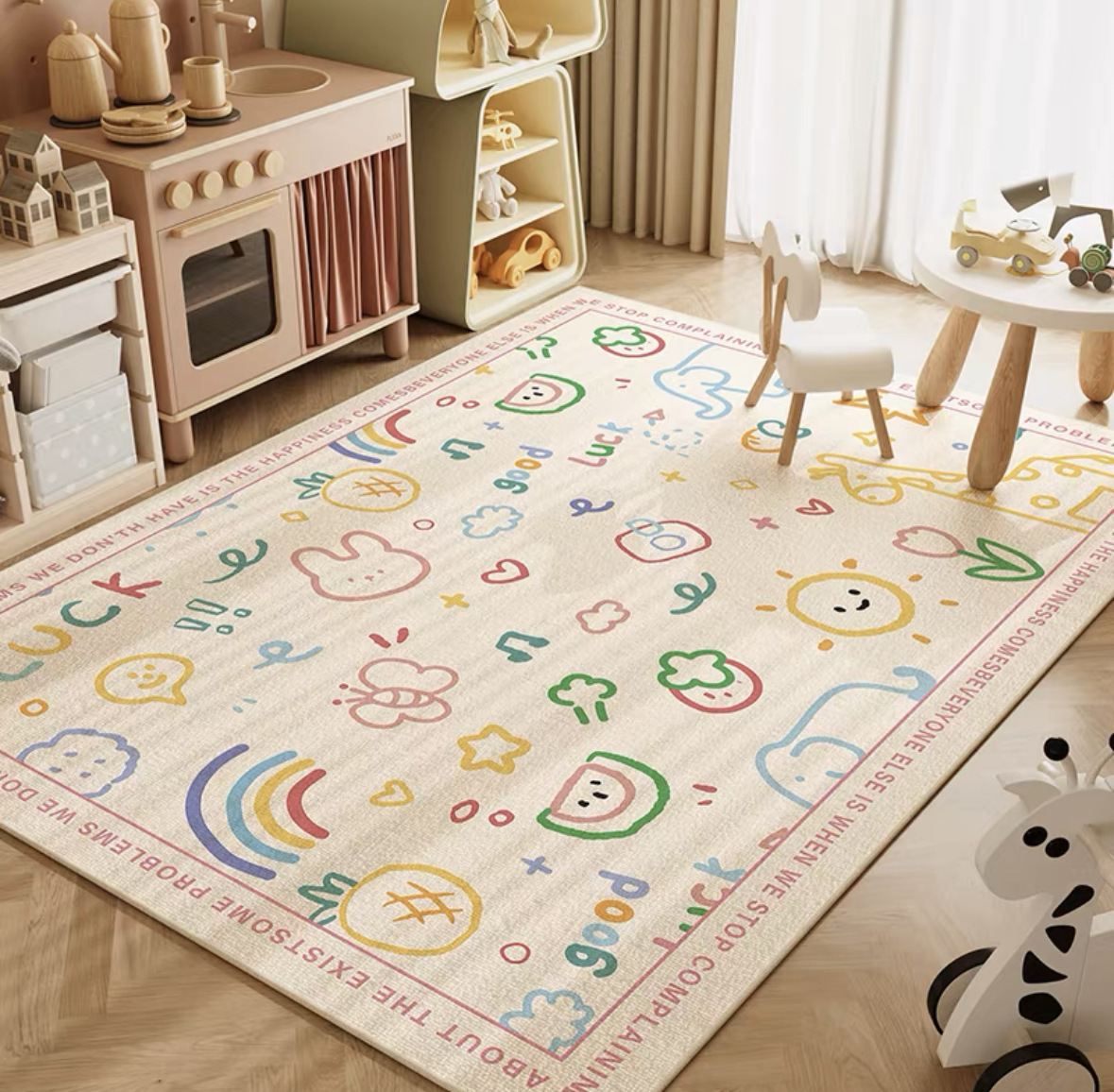 Tappeto da gioco VIKAMA neutro - Soft Rug Nursery recensione e prezzo