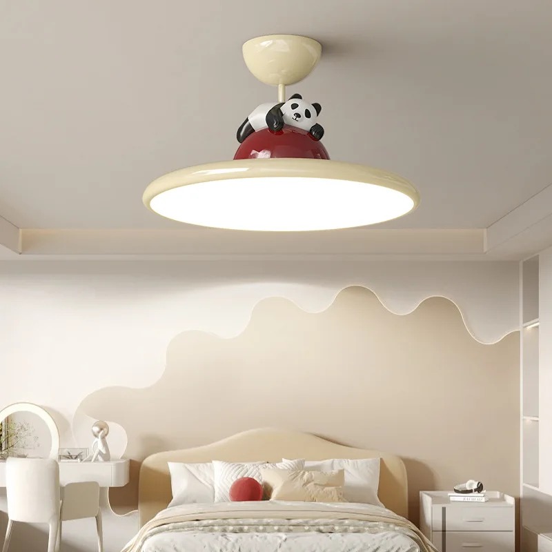 Plafoniera a LED Panda in stil - Baby Nursery Light Fixture recensione e prezzo