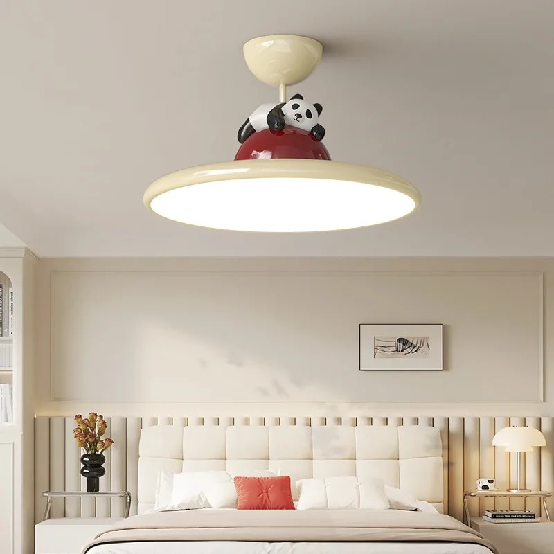 Plafoniera a LED Panda in stil - Baby Nursery Light Fixture recensione e prezzo