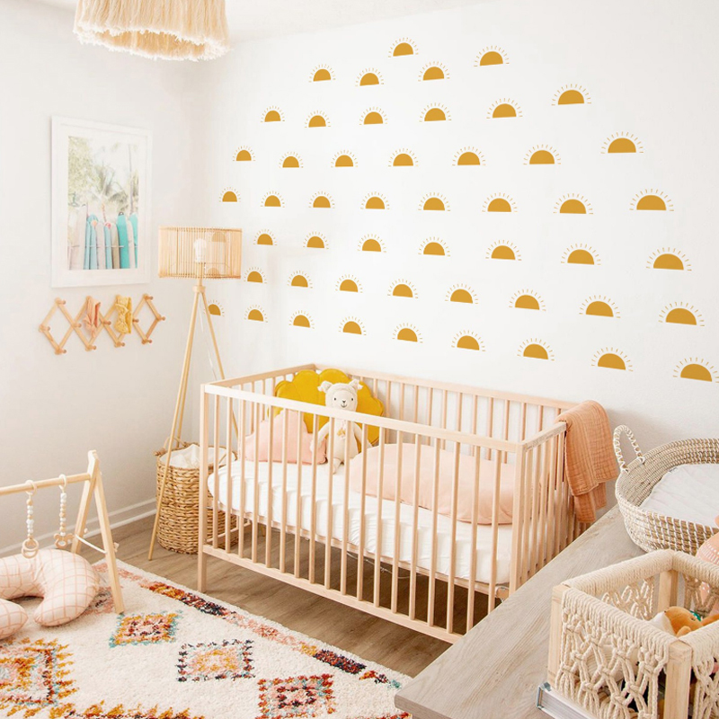 Boho Giallo Arancione Mezzo So - Baby Nursery Yellow Walls recensione e prezzo