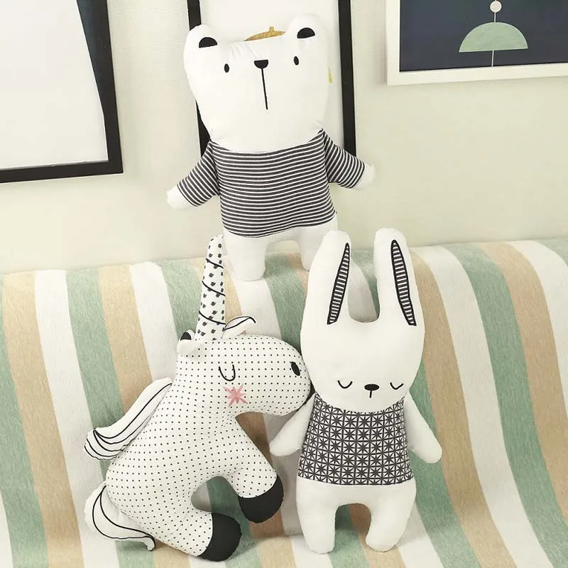 Bambola di cotone imbottita a  - Baby Unicorn Nursery recensione e prezzo