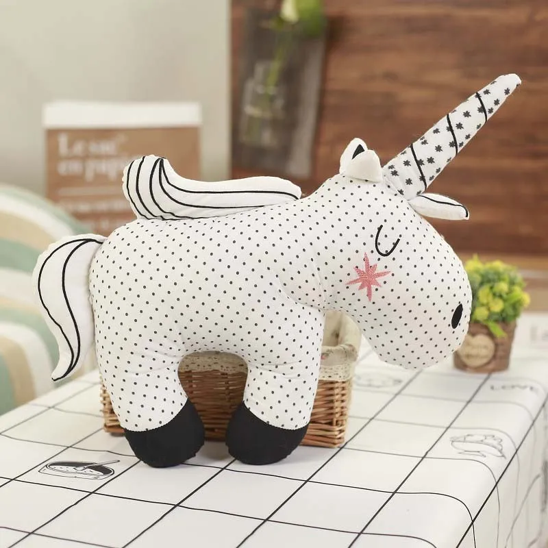 Bambola di cotone imbottita a  - Baby Unicorn Nursery recensione e prezzo
