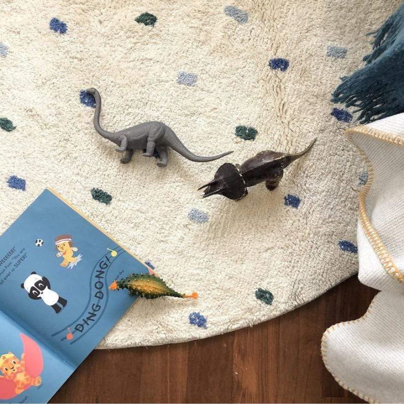 Dot Fluffy Carpet soggiorno ro - Soft Rug Nursery recensione e prezzo