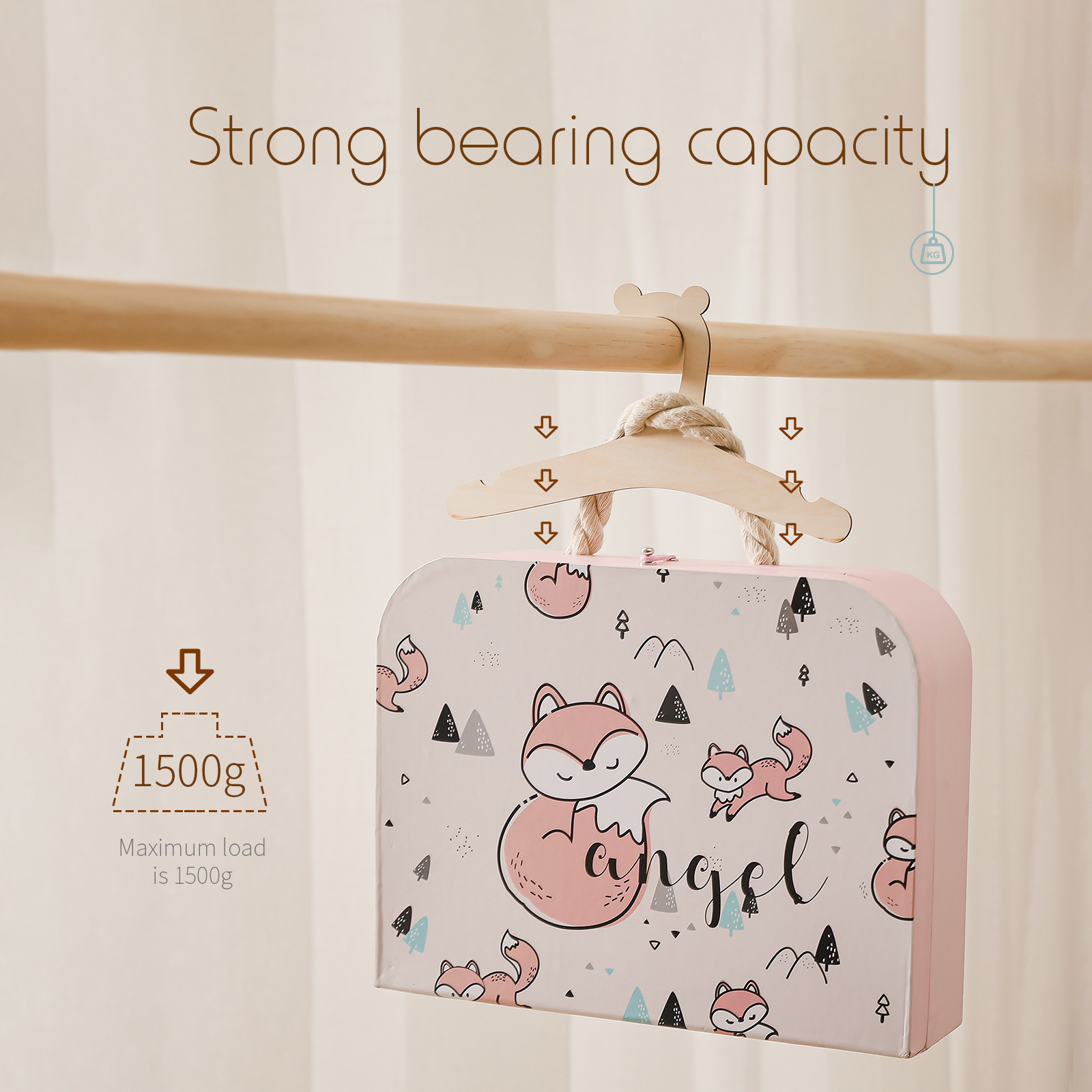 5/10 Pezzi Appendiabiti in Leg - Baby Nursery Uniform recensione e prezzo