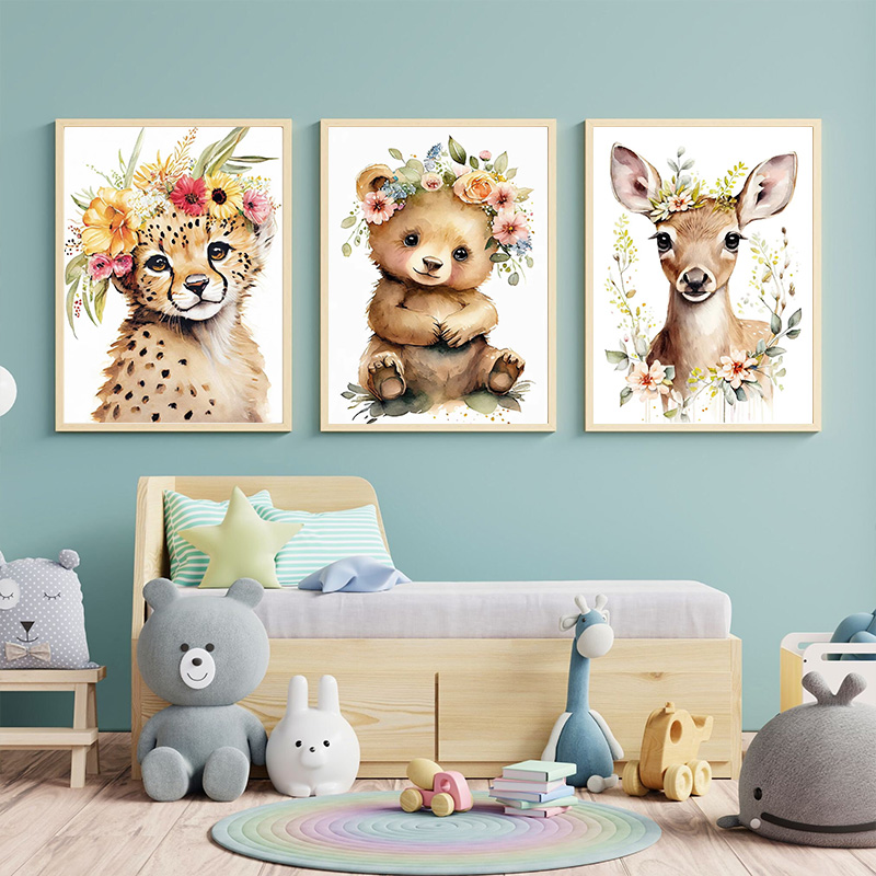 Baby Bear Bunny Cervo Procione - Baby Unicorn Nursery recensione e prezzo
