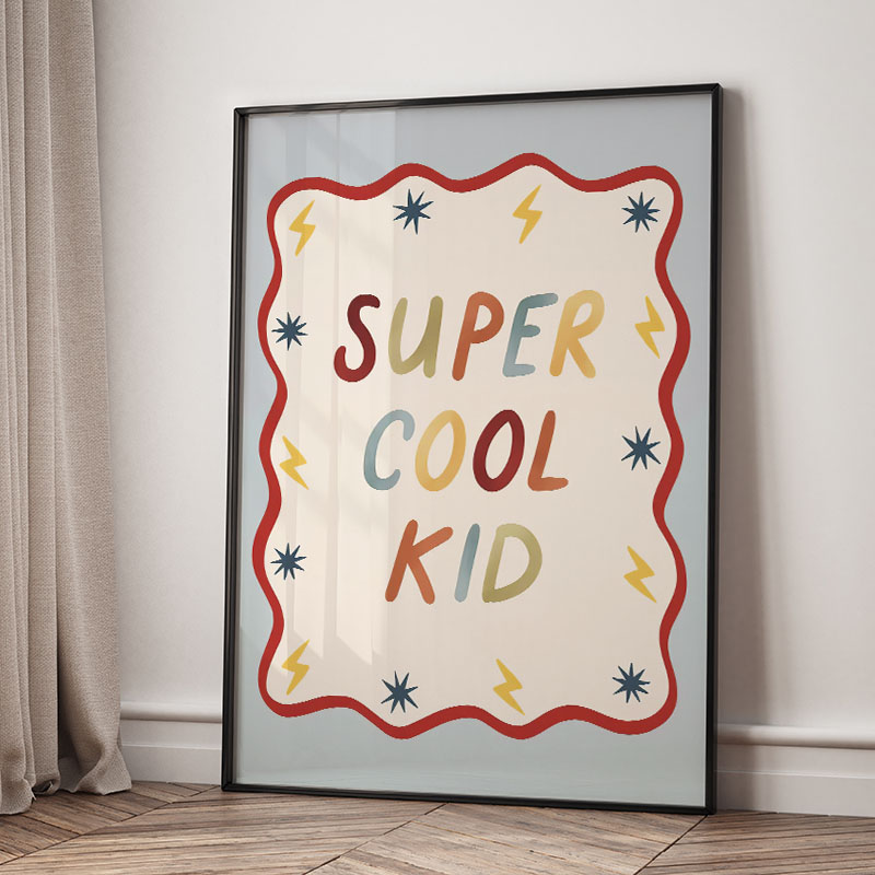 Divertenti Cartoni Animati Sup - Baby Nursery Prints recensione e prezzo