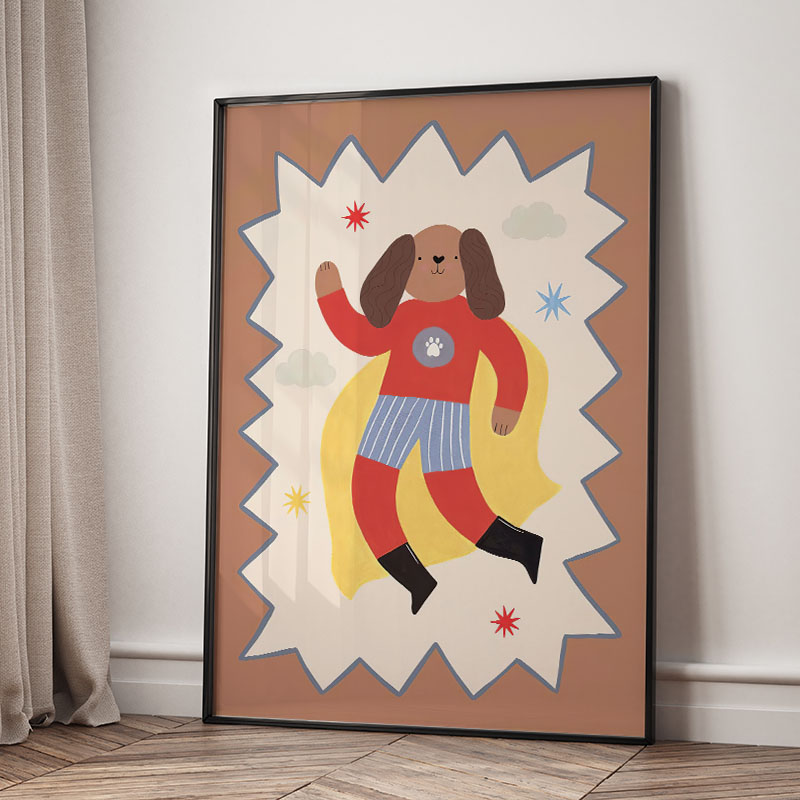 Divertenti Cartoni Animati Sup - Baby Nursery Prints recensione e prezzo