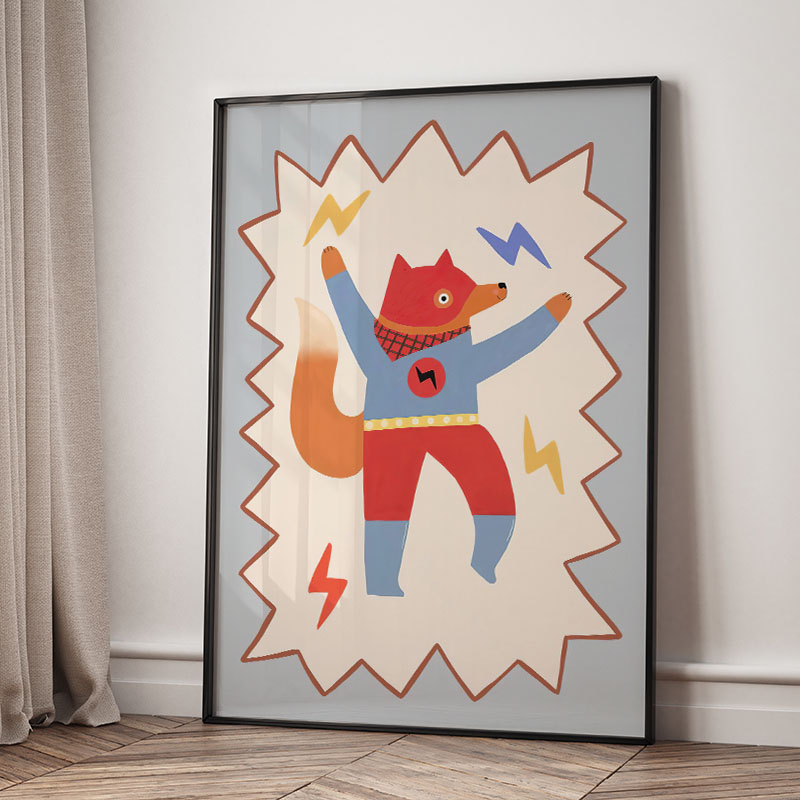 Divertenti Cartoni Animati Sup - Baby Nursery Prints recensione e prezzo