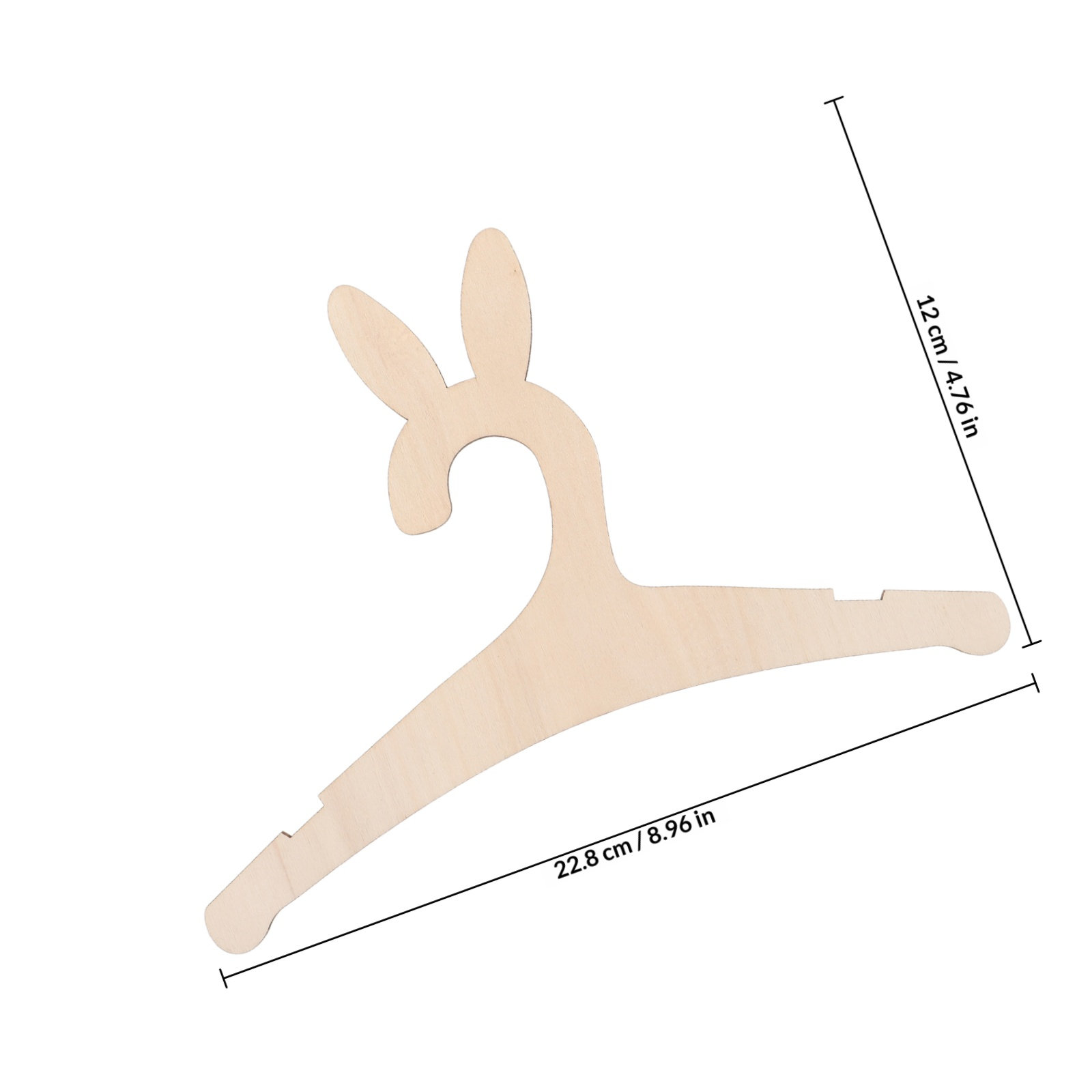 Set da 5 appendiabiti in legno - Baby Nursery Decor recensione e prezzo